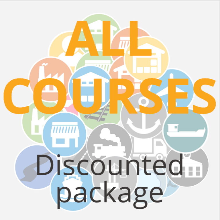 Supply chain and logistics courses complete pack Learn with Allyn